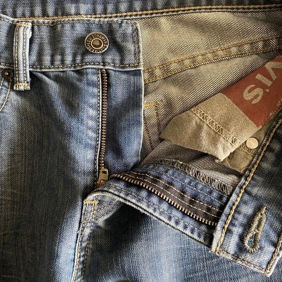 Levi’s 514 Slim Straight Jeans Boys' 30x26/10 Husky - Picture 5 of 10